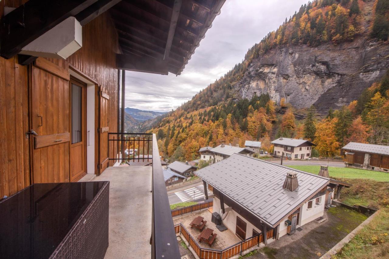 Apartmán Le Borderan La Giettaz Exteriér fotografie