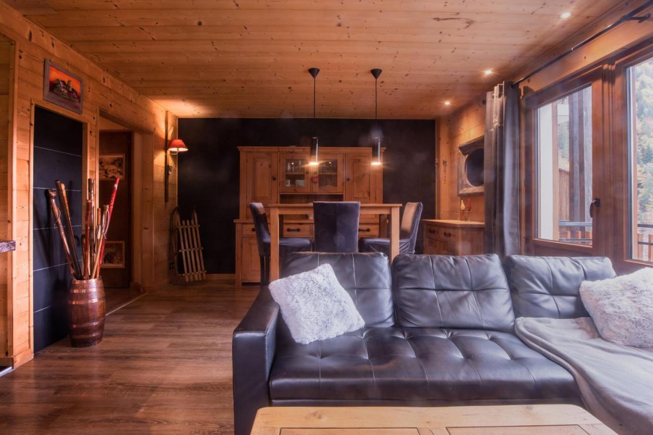Apartmán Le Borderan La Giettaz Exteriér fotografie