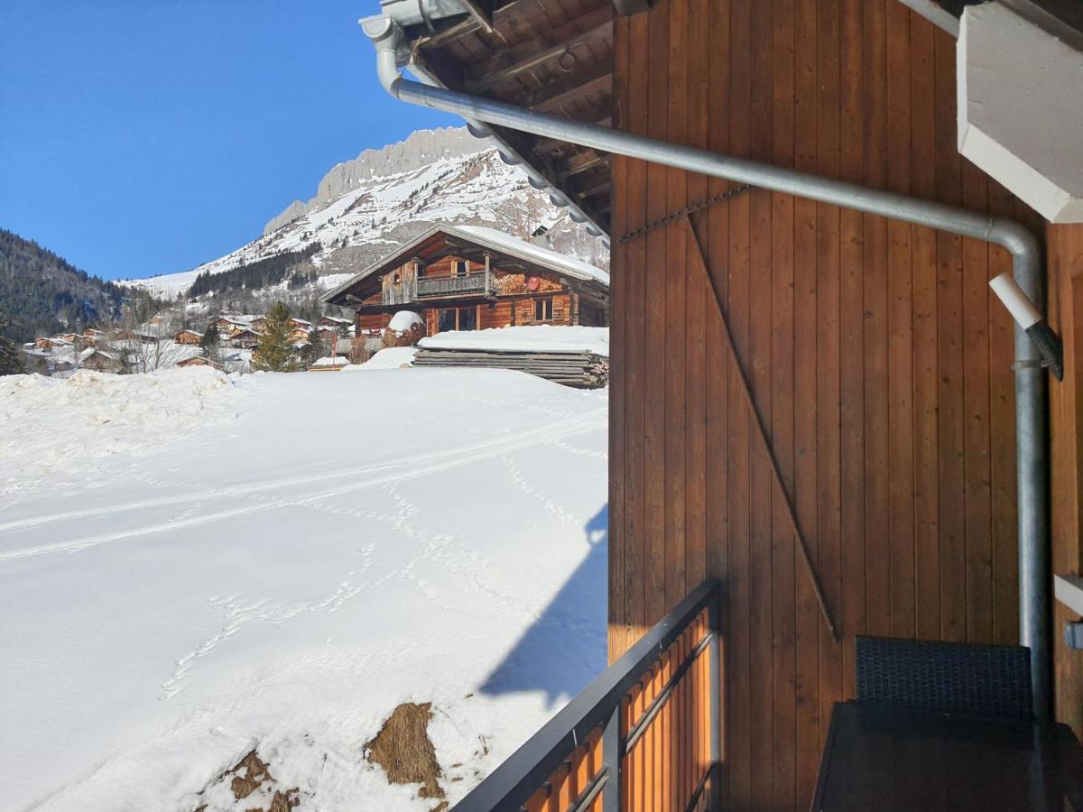 Apartmán Le Borderan La Giettaz Exteriér fotografie